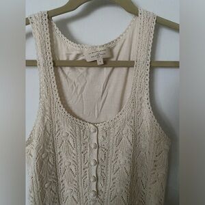 Sezane crochet dress